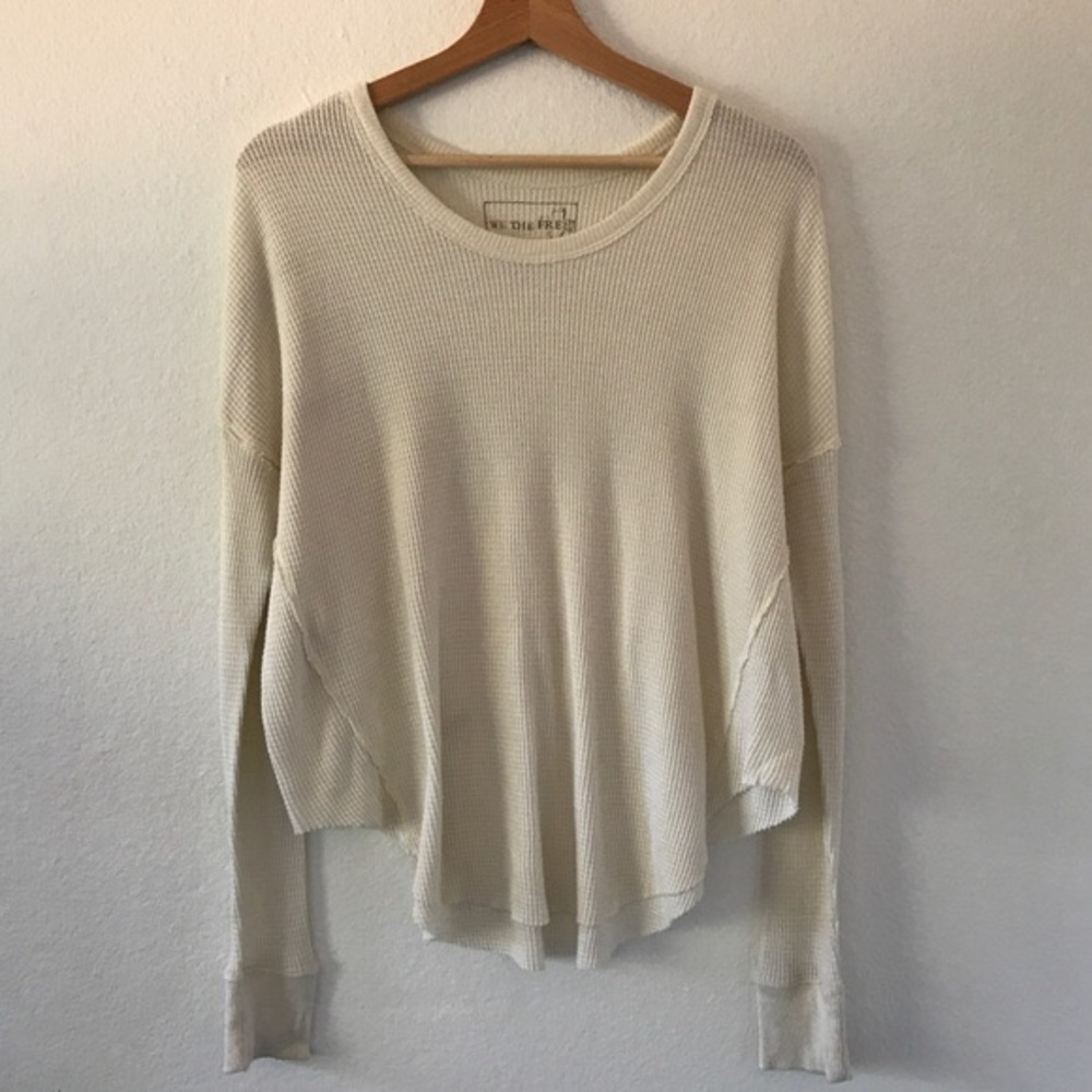 We the Free Free People Waffle knit thermal